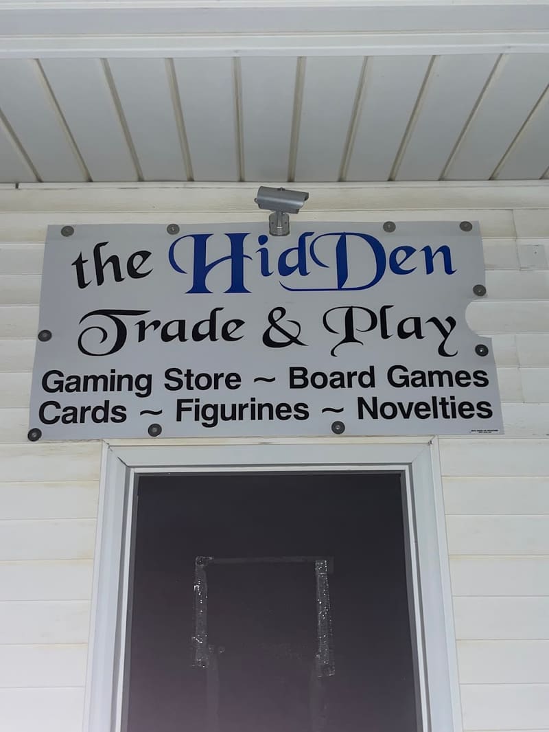 The HidDen Trade & Play, LLC, a TCG store in Saint James