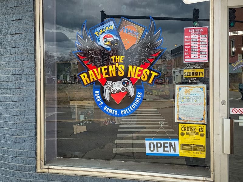 The Raven's Nest: Cards and Games, a TCG store in Ravenswood