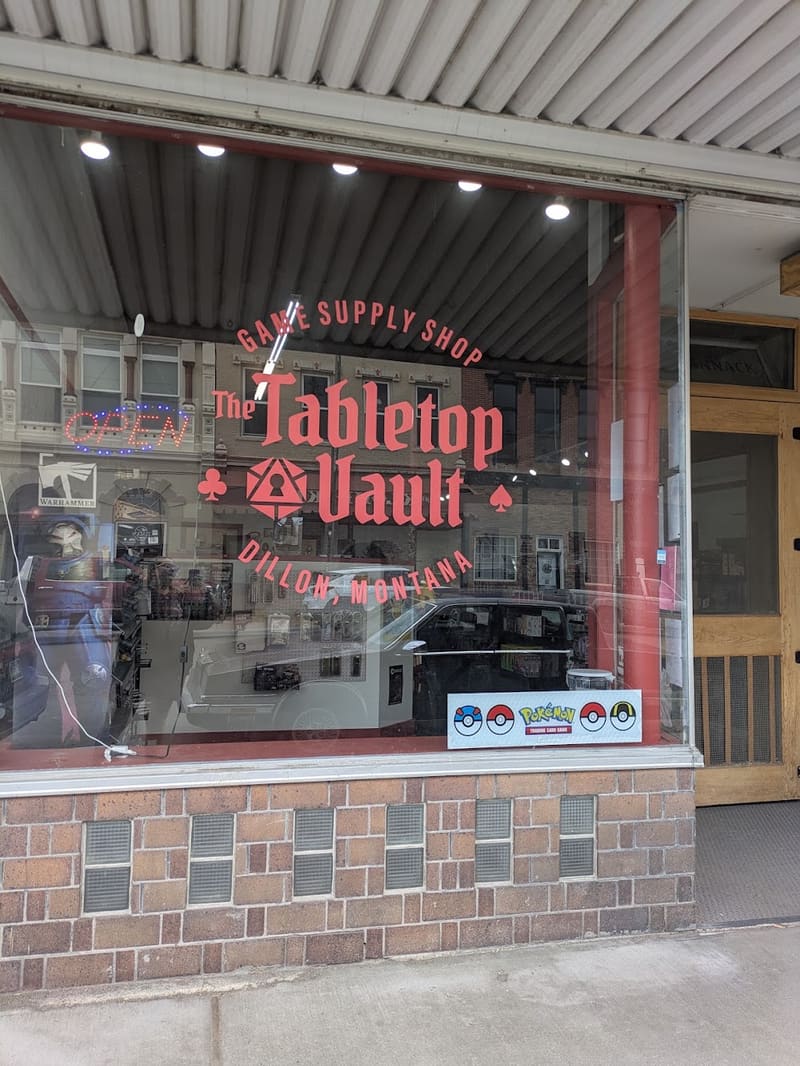 The Tabletop Vault, a TCG store in Dillon