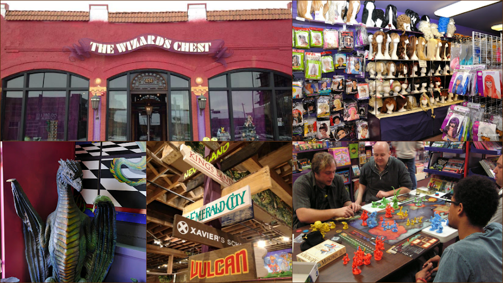 The Wizard’s Chest, tienda de TCG en Denver