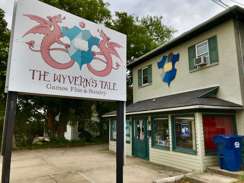 The Wyvern's Tale, a TCG store in Asheville