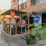 Pixel tcgaming and restaurant.