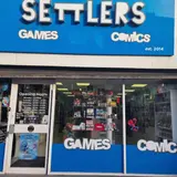 Settlers, tienda de TCG en Glasgow