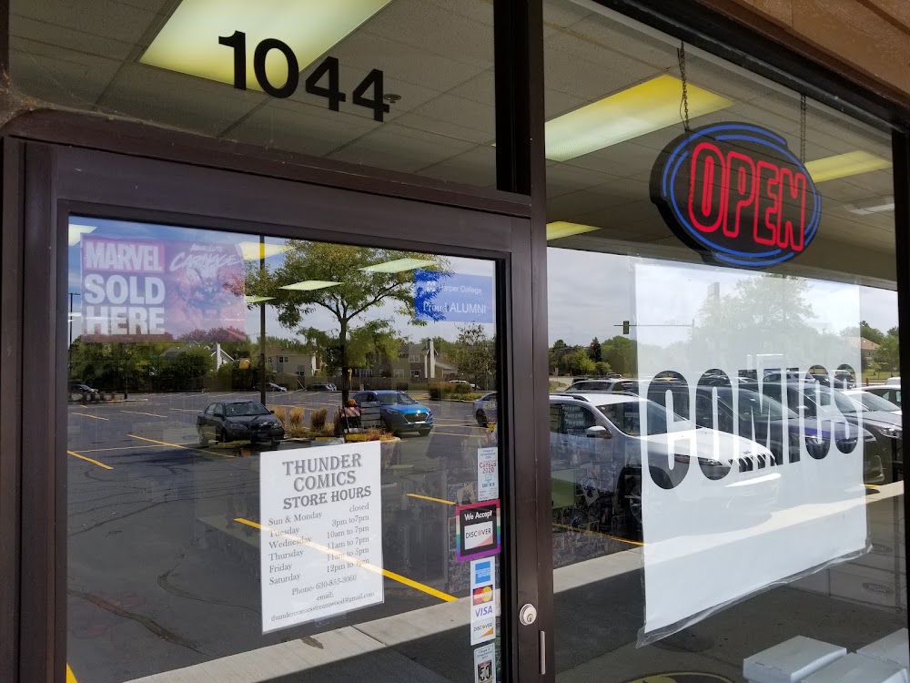 Thunder Comics, a TCG store in Streamwood