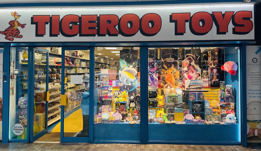 Tigeroo Toys, tienda de TCG en Belfast