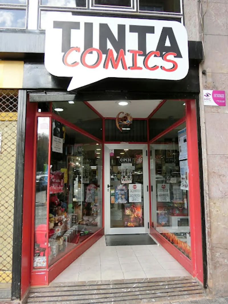Tinta Comics, a TCG store in Irun