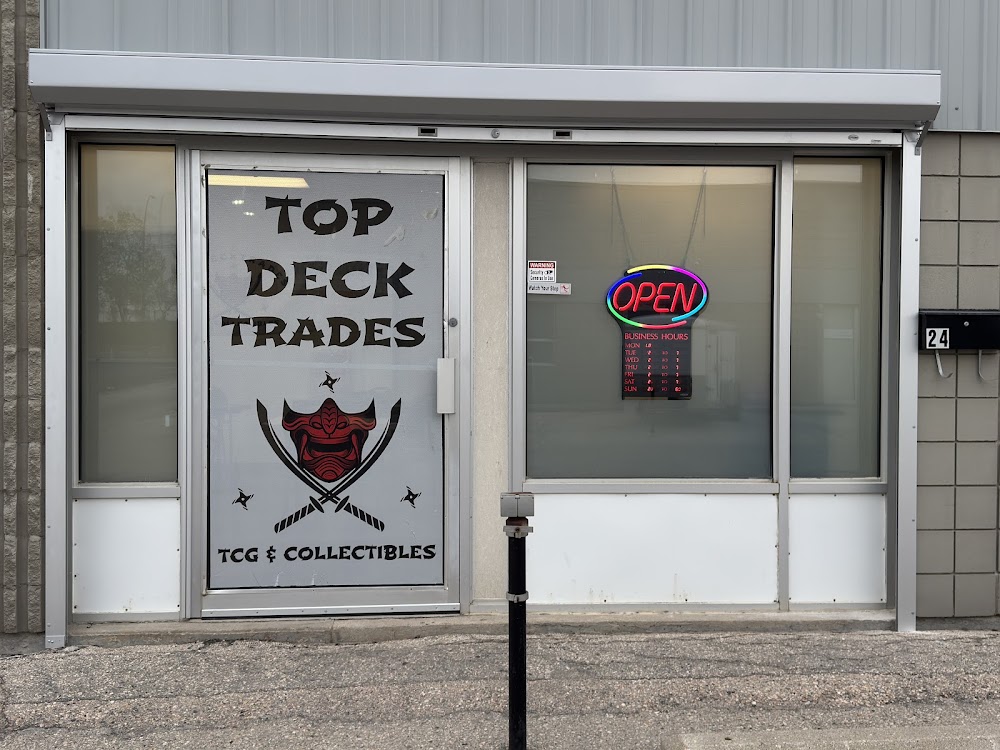 Top Deck Trades, tienda de TCG en Winnipeg