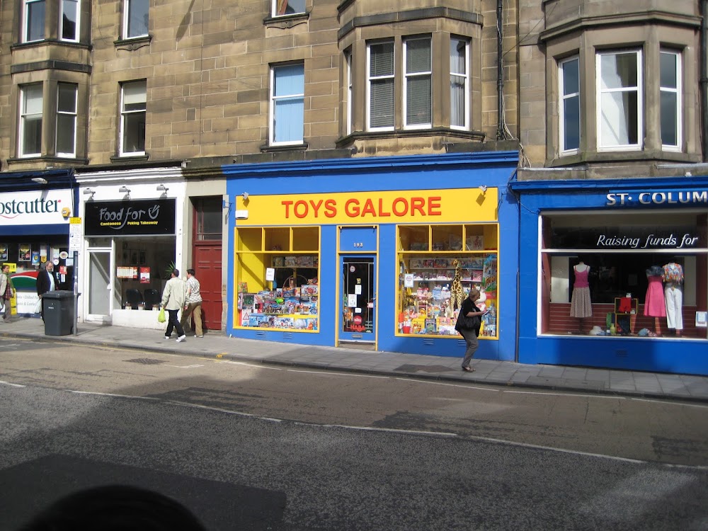 TOYS GALORE, tienda de TCG en Edinburgh