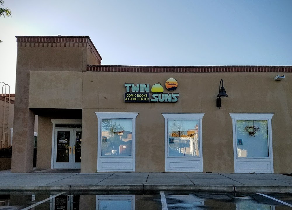 Twin Suns Comics and Games, tienda de TCG en Albuquerque