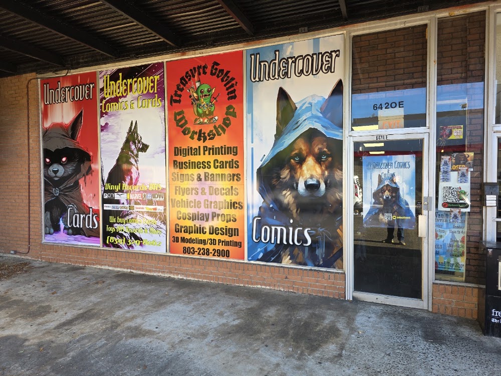 Undercover Comics & Cards, tienda de TCG en Columbia