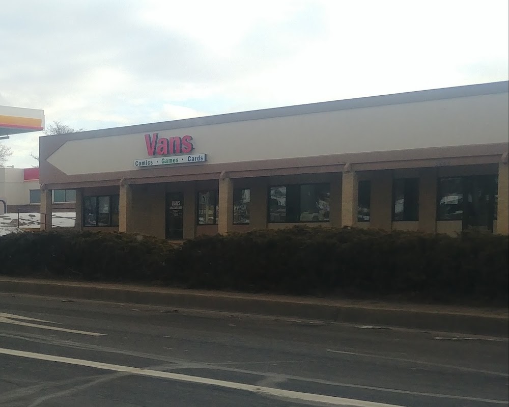Van's Comics Games Cards, tienda de TCG en Colorado Springs