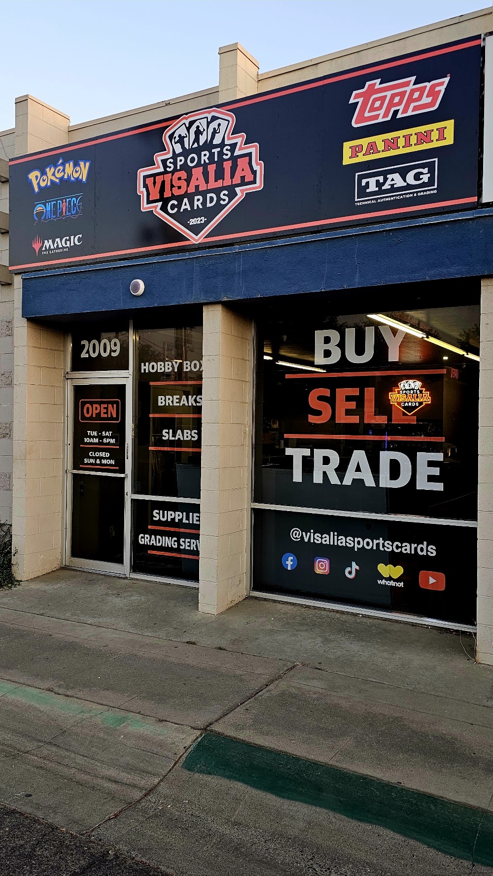 Visalia Sports Cards, tienda de TCG en Visalia