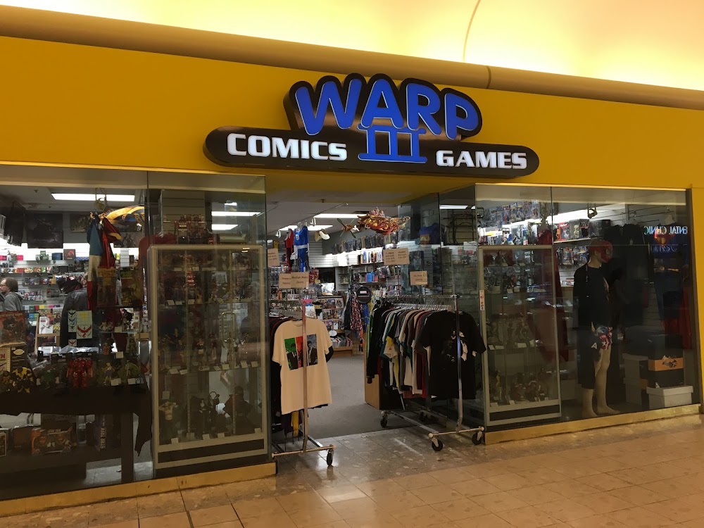 Warp 3 Comics and Games, tienda de TCG en Edmonton
