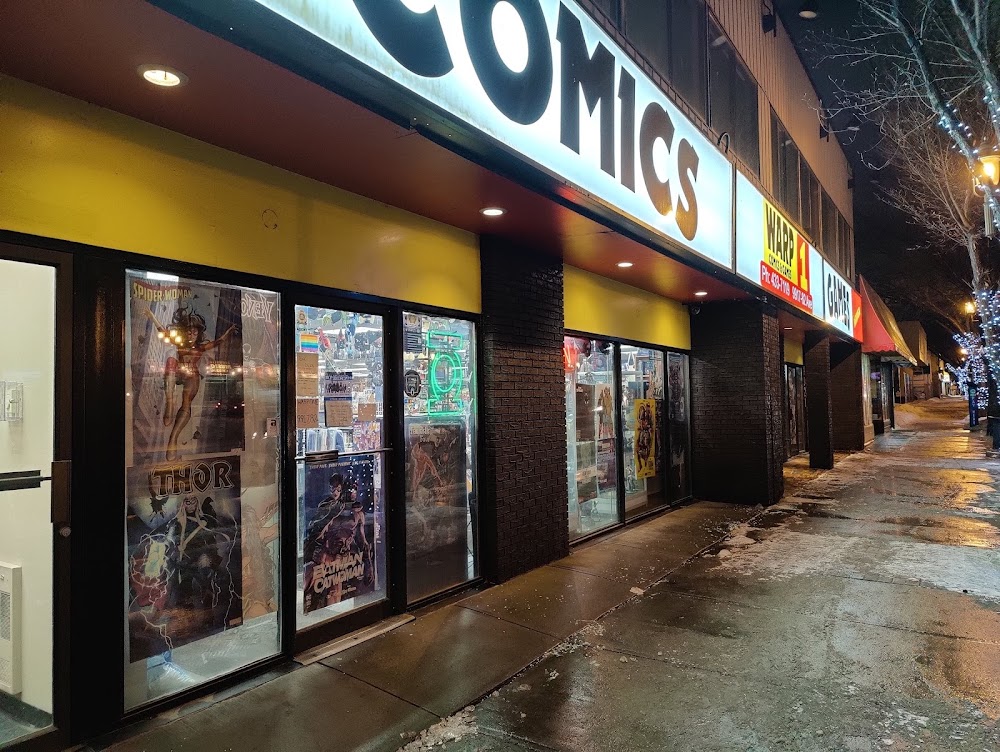 Warp One, tienda de TCG en Edmonton