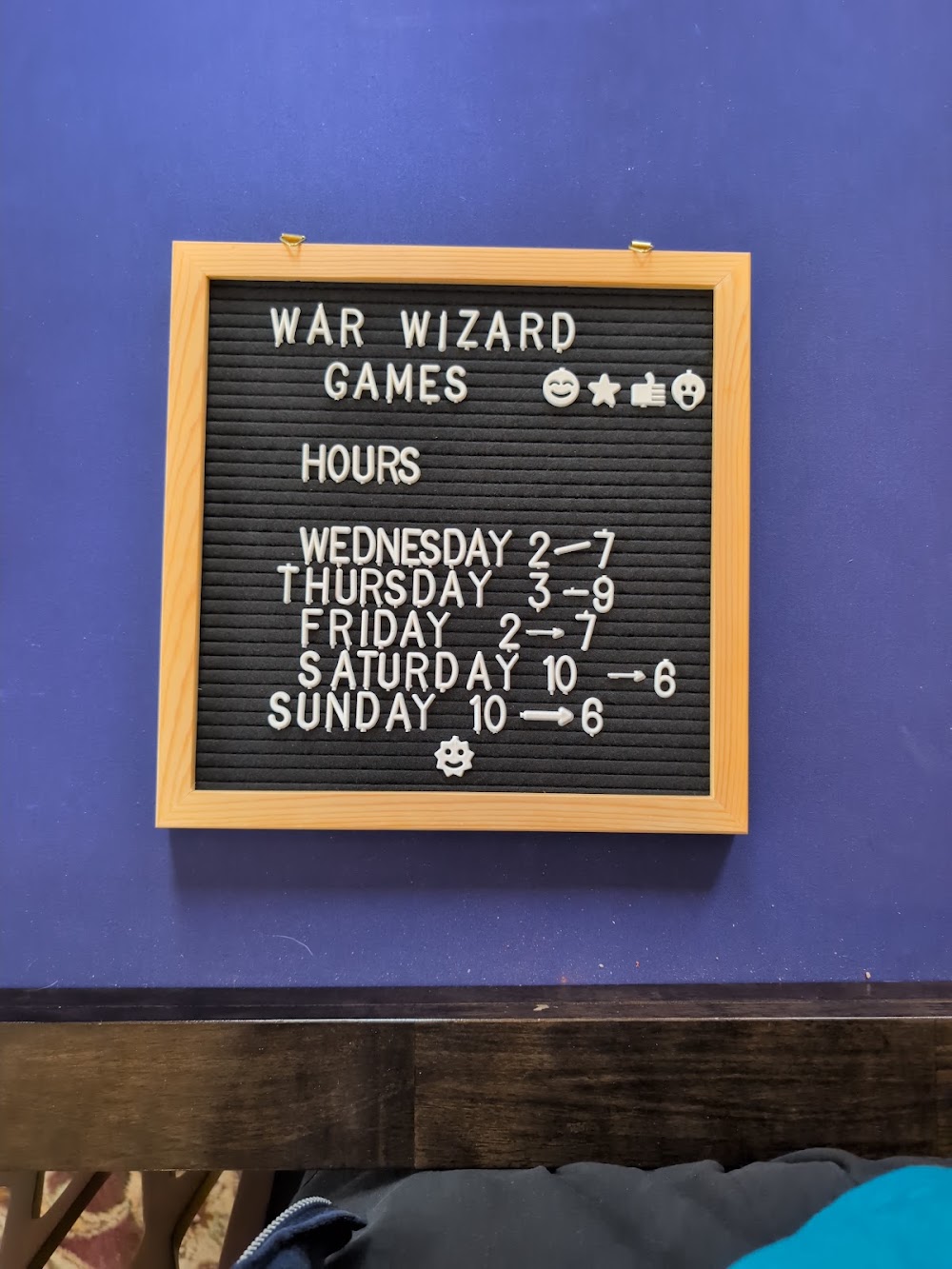 WarWizard Games Inc, tienda de TCG en Buena Vista