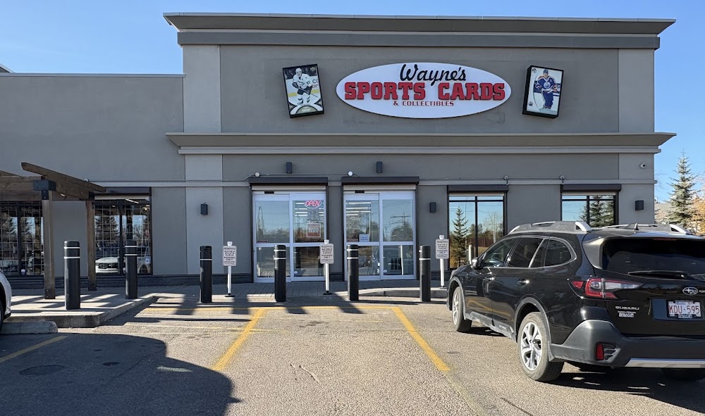 Wayne's Sports Cards & Collectibles Ltd, tienda de TCG en Edmonton