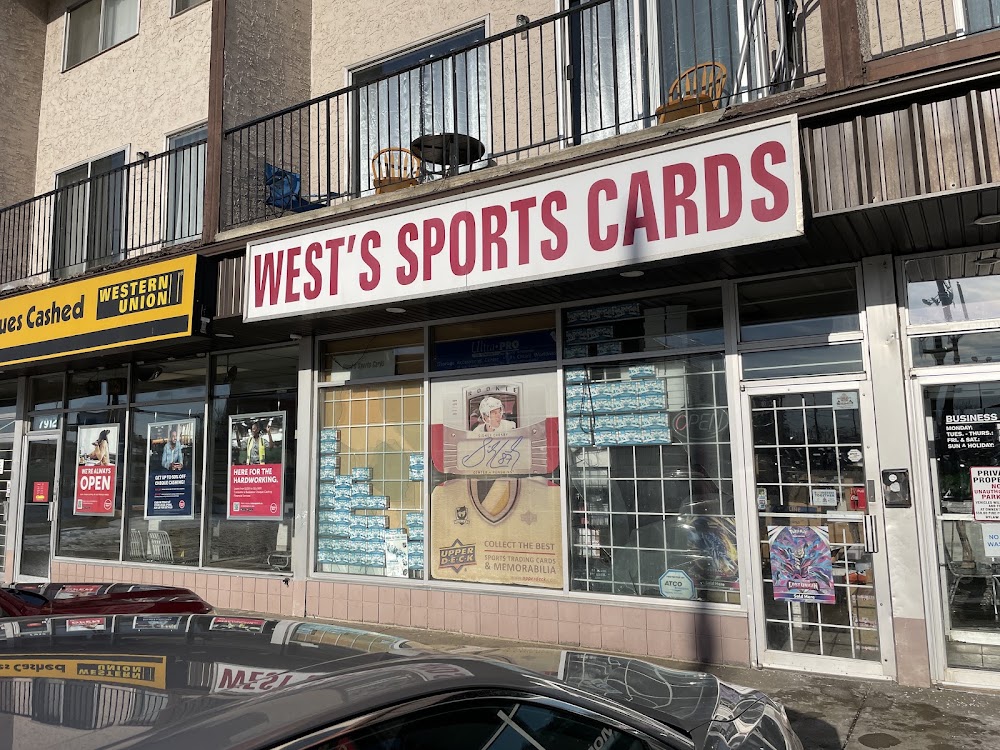 Wests Sports Cards, tienda de TCG en Edmonton