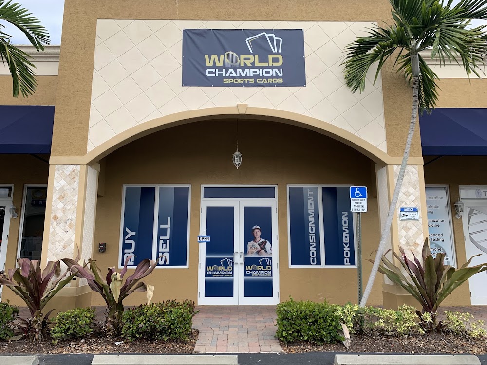WORLD CHAMPION SPORTS CARDS, tienda de TCG en West Palm Beach