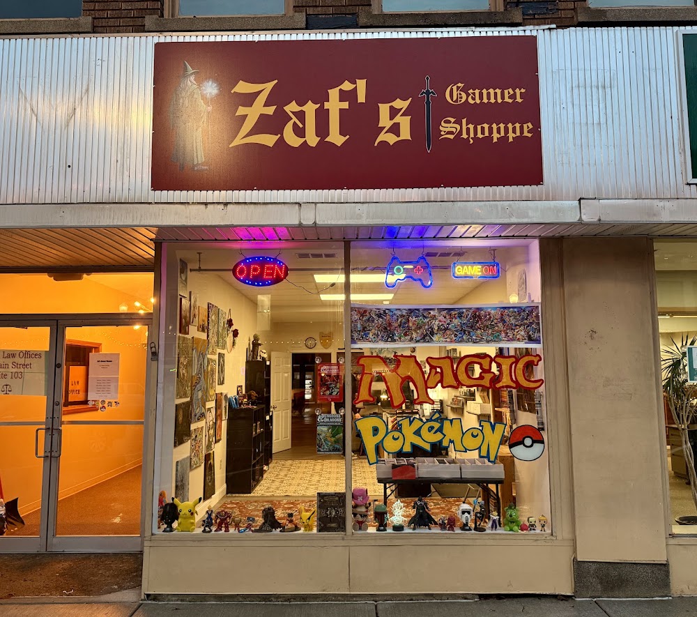 Zaf's Gamer Shoppe, tienda de TCG en Hornell