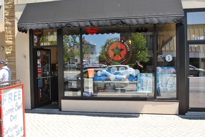 Zone Comics and Games, a TCG store in Homewood